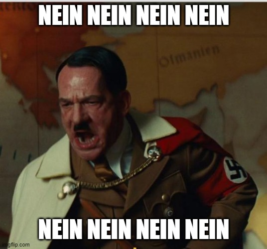 Nein | NEIN NEIN NEIN NEIN NEIN NEIN NEIN NEIN | image tagged in nein | made w/ Imgflip meme maker