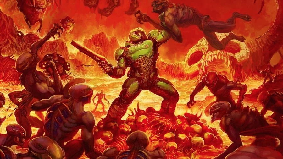 Doomslayer Blank Meme Template