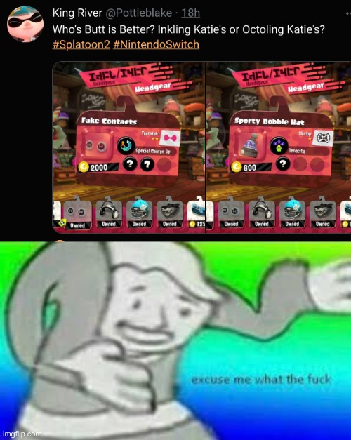 the replies were disgusting as welll | image tagged in excuse me what the fuck,we are more popular than the dogs stream | made w/ Imgflip meme maker