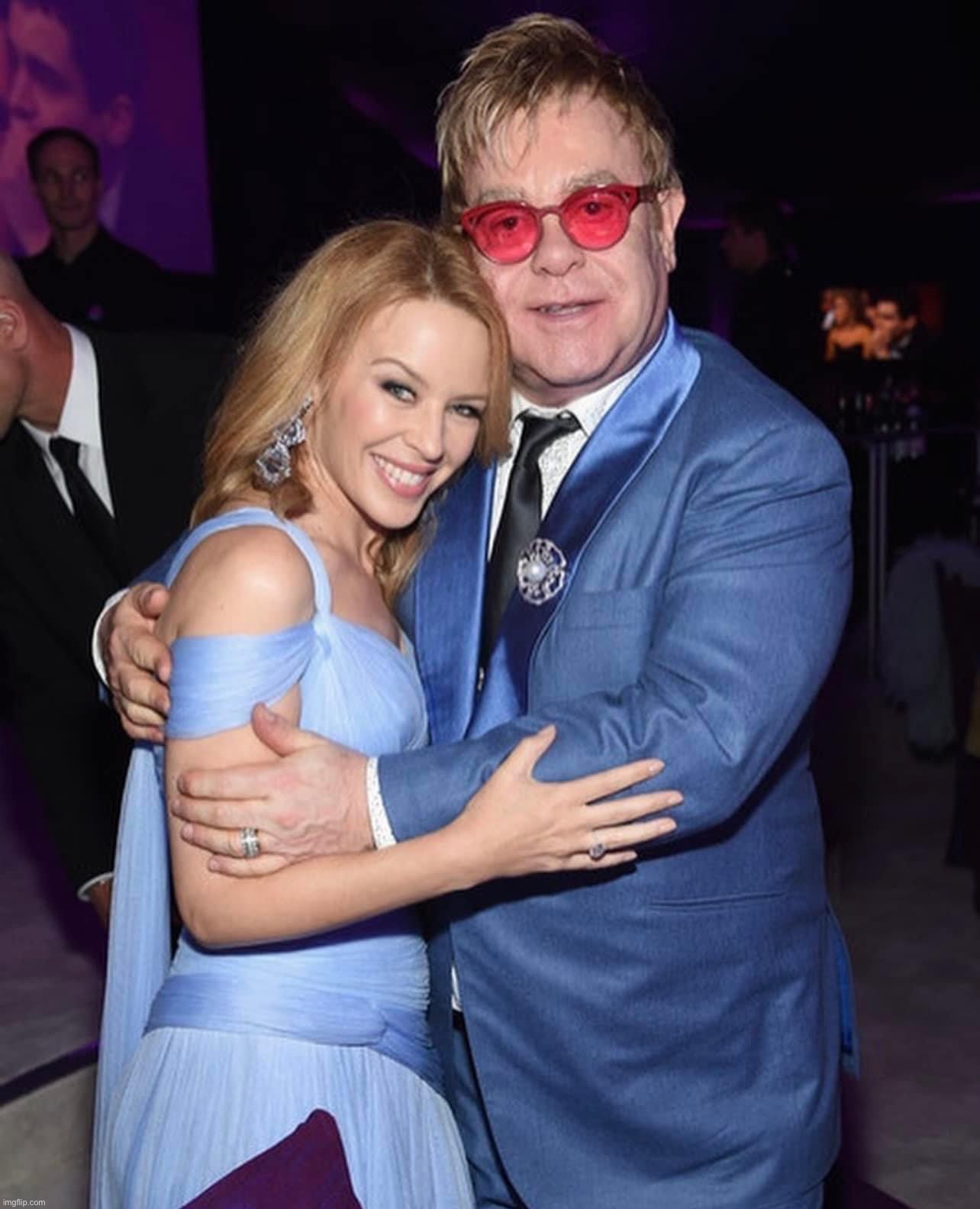 Kylie Elton John | image tagged in kylie elton john | made w/ Imgflip meme maker