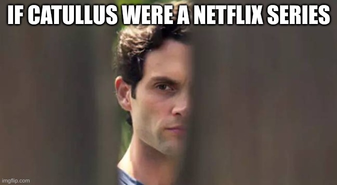 catullus latin memes | IF CATULLUS WERE A NETFLIX SERIES | image tagged in you | made w/ Imgflip meme maker
