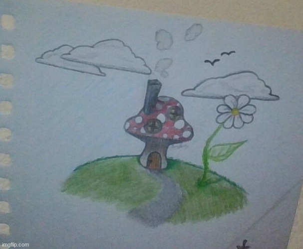 I hate mushroom but of course I can draw them :/ | image tagged in mushroom,doodle,drawing,draw | made w/ Imgflip meme maker