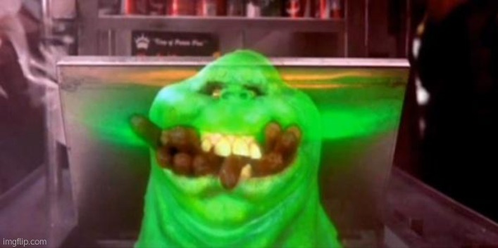 glizzy | image tagged in slimer hot dogs | made w/ Imgflip meme maker