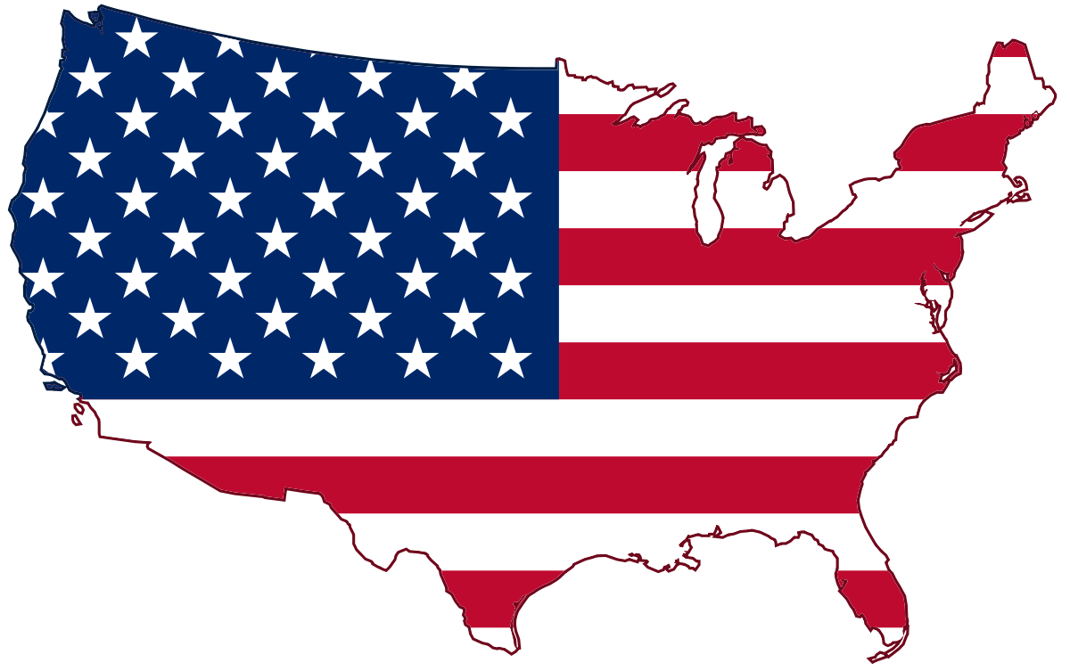 High Quality US flag Blank Meme Template