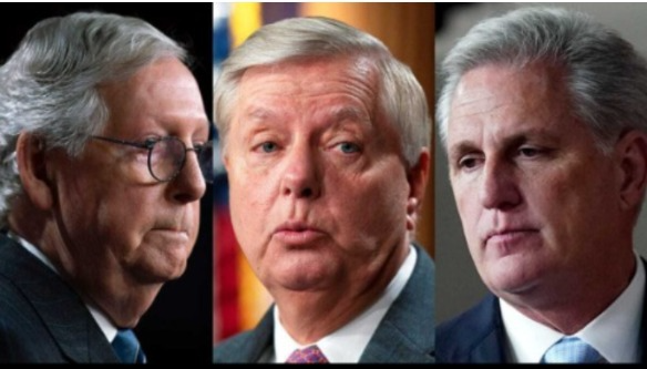 RINOs Mitch McConnell Lindsey Graham Kevin McCarthy Blank Meme Template