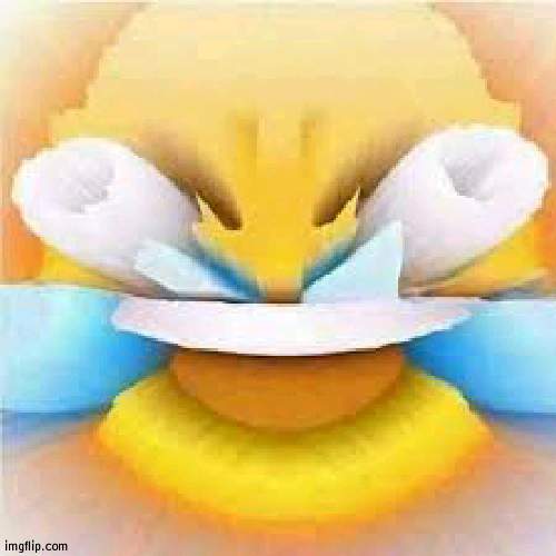 Laughing crying emoji with open eyes  | image tagged in laughing crying emoji with open eyes | made w/ Imgflip meme maker