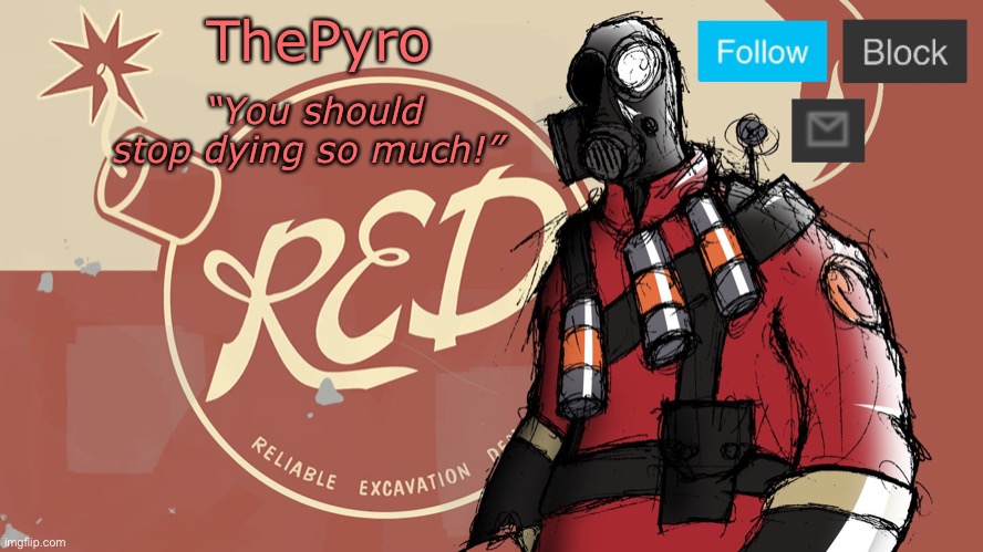 ThePyro’s red team temp Blank Meme Template