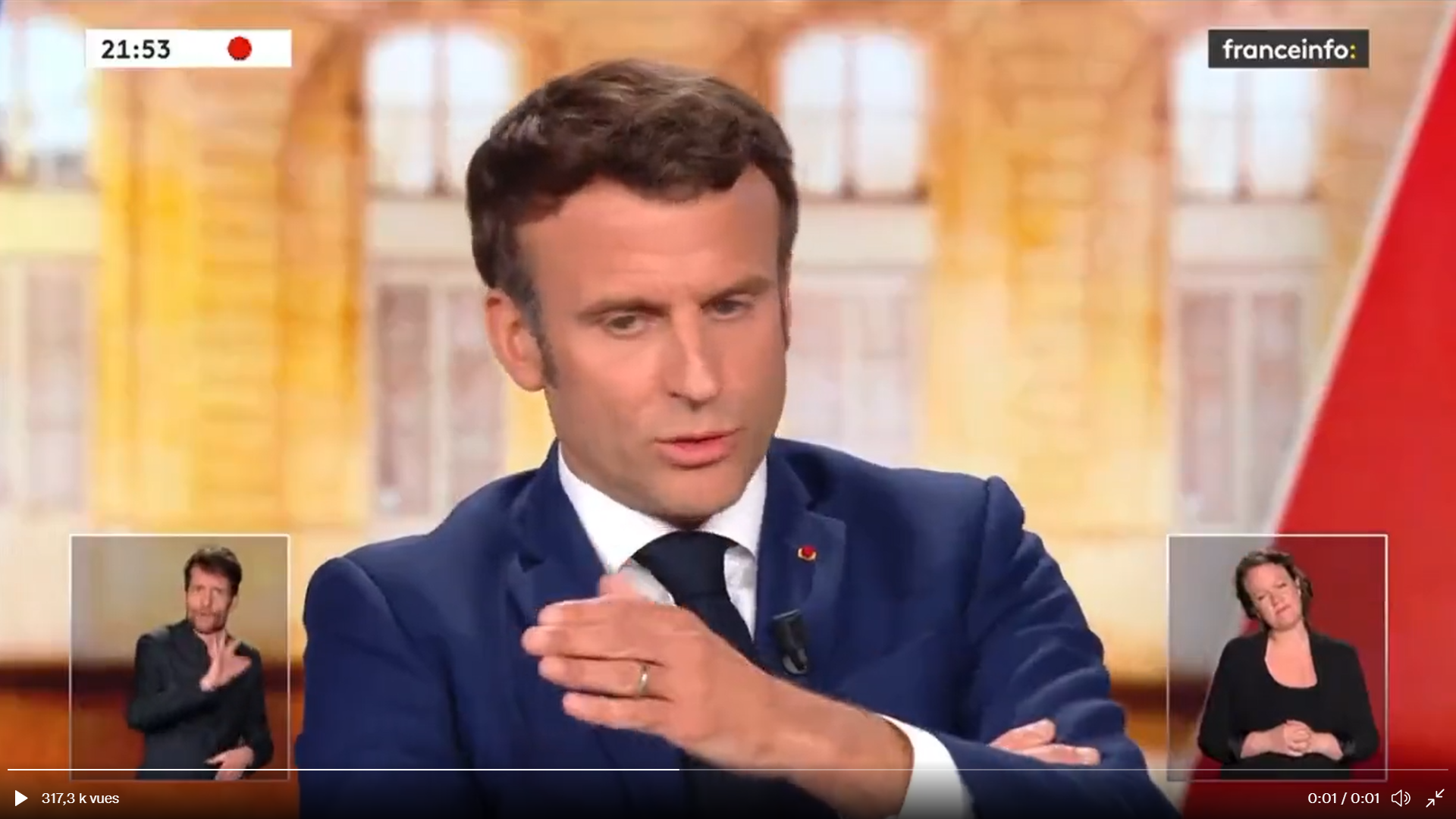 Macron finito Blank Meme Template