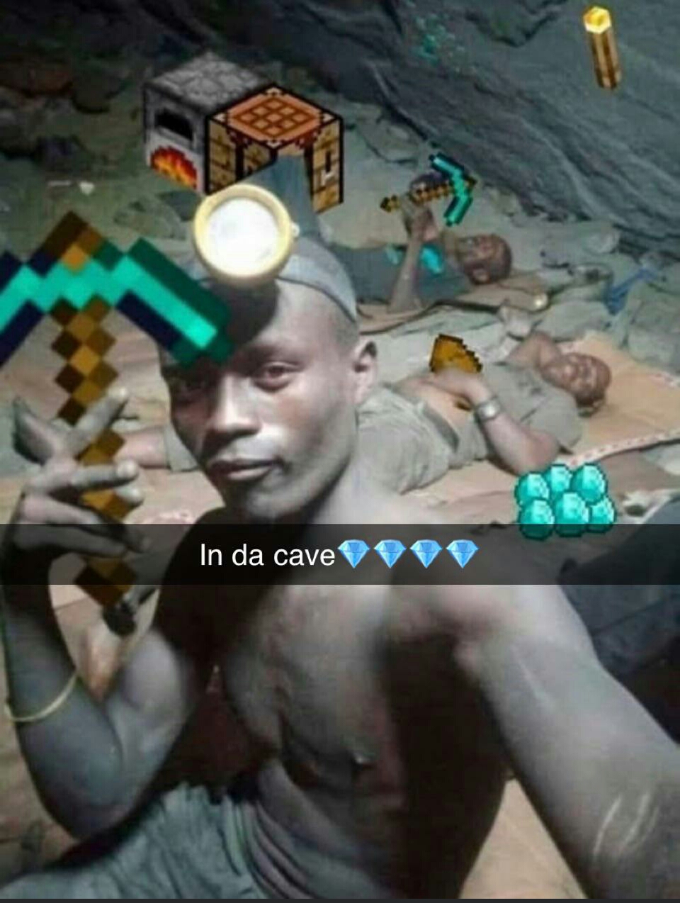 Who gave the slaves phones Blank Meme Template