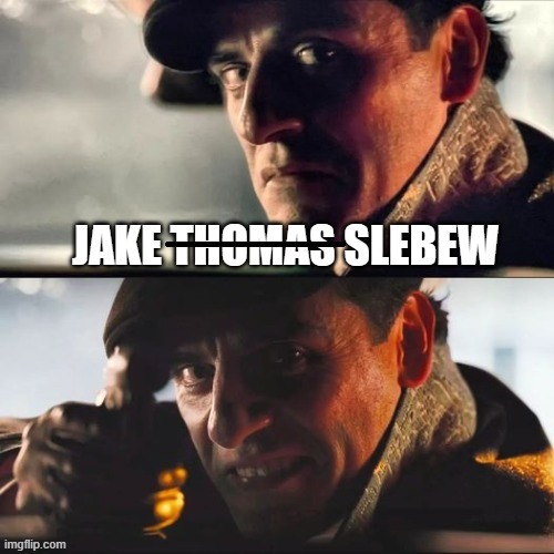 Sheeeeesshhhhhhh!!! | image tagged in thomas slebew,memes,mcu | made w/ Imgflip meme maker