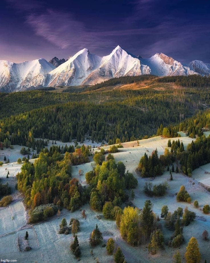 Tatra Mountains Slovakia | image tagged in awesome | made w/ Imgflip meme maker