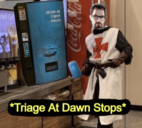 Triage At Dawn Stops Blank Meme Template