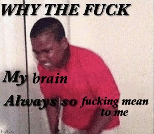 like- i can sit there and make myself cry tbh | made w/ Imgflip meme maker