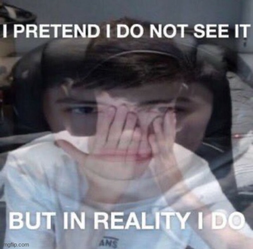 ggy | image tagged in george sees,georgenotfound,dream,dreamsmp | made w/ Imgflip meme maker