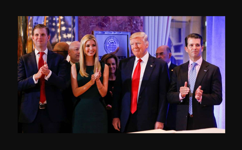 Trump family values Blank Meme Template