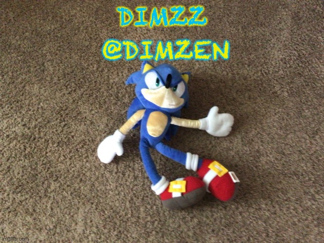 Dimzz’s announcement template Blank Meme Template