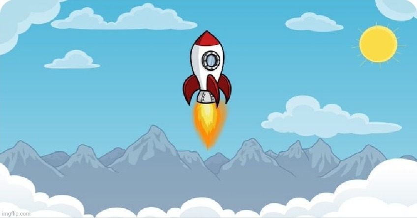 Rocket | image tagged in cryptocurrency,crypto | made w/ Imgflip meme maker
