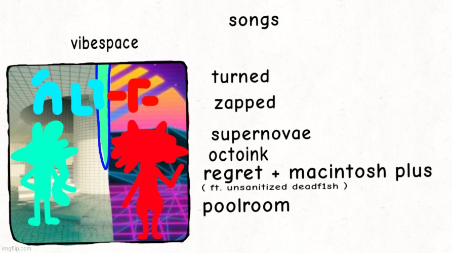 Splatoon original band ( links in comments | image tagged in music | made w/ Imgflip meme maker