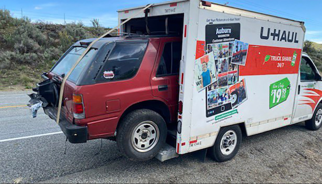 UHaul With Car Inside Blank Template Imgflip