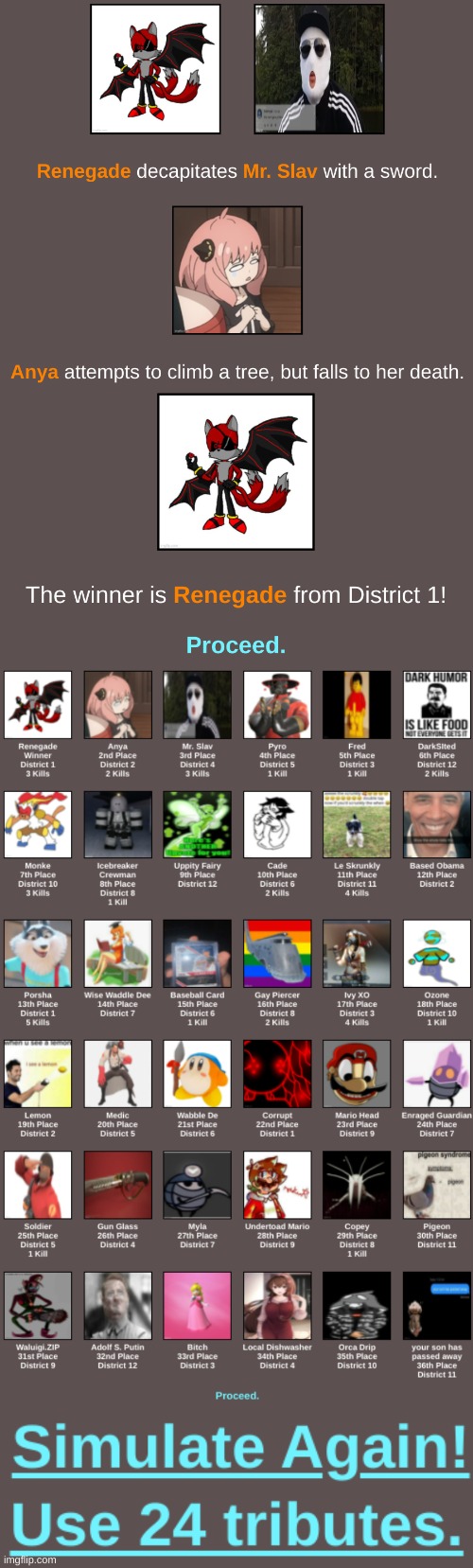 2 oc per user. 1 more before i say bye for months | made w/ Imgflip meme maker