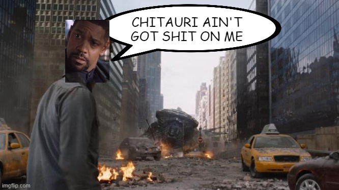 Banner Got This | CHITAURI AIN'T GOT SHIT ON ME | image tagged in hulk | made w/ Imgflip meme maker