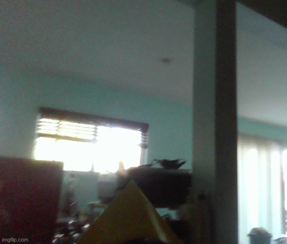 god is outside my window | made w/ Imgflip meme maker