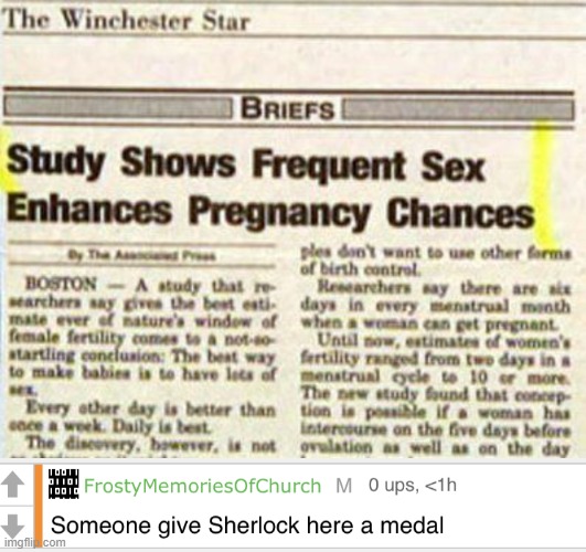 image tagged in someone give sherlock here a medal | made w/ Imgflip meme maker