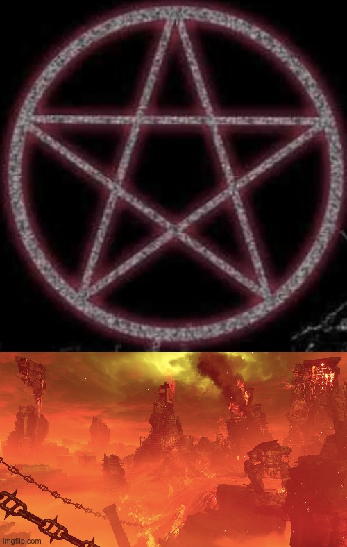 image tagged in demon war,empty hell | made w/ Imgflip meme maker