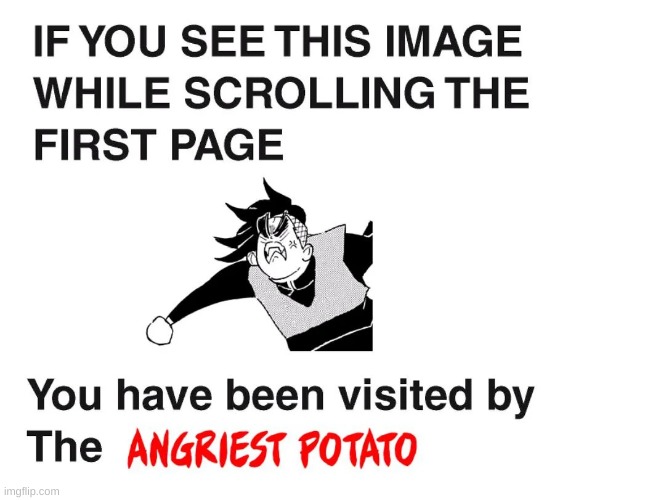 Genya the angry potato | made w/ Imgflip meme maker