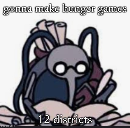 Cornfier`s Template | gonna make hunger games; 12 districts | image tagged in cornfier s template | made w/ Imgflip meme maker