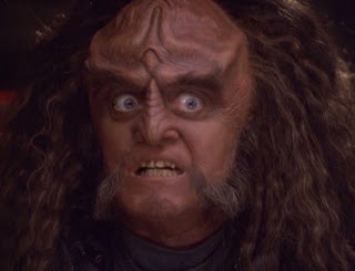 Crazy Gowron Blank Meme Template