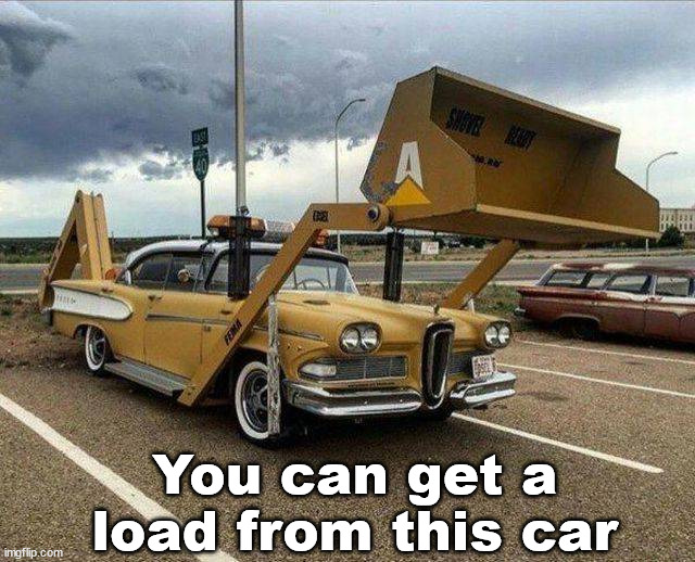 You can get a load from this car | image tagged in cars | made w/ Imgflip meme maker