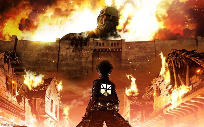 image tagged in attack on titan | made w/ Imgflip meme maker