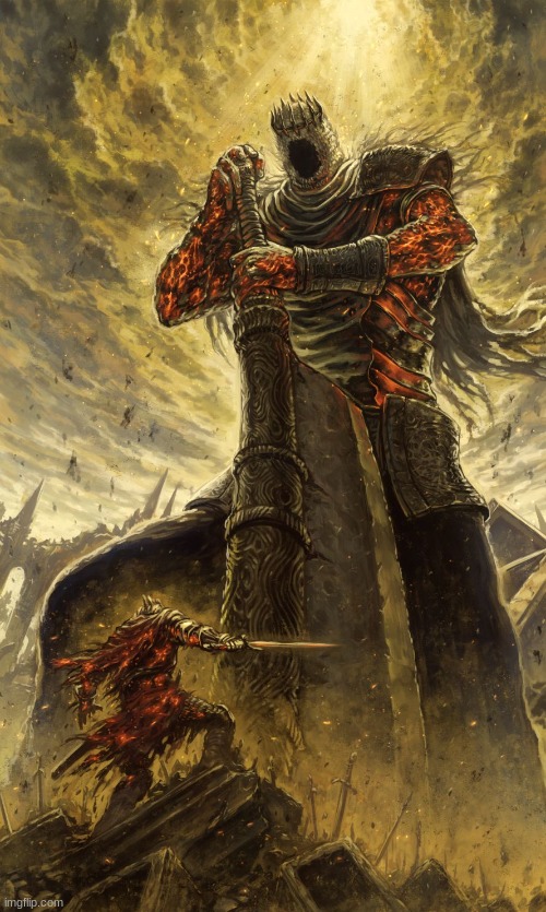 Yhorm Dark Souls | image tagged in yhorm dark souls | made w/ Imgflip meme maker