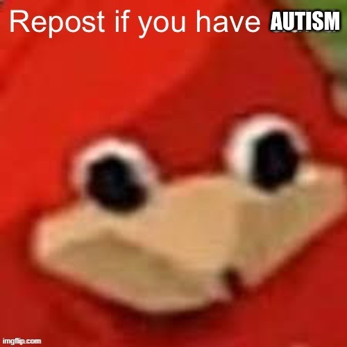 AUTISM | made w/ Imgflip meme maker