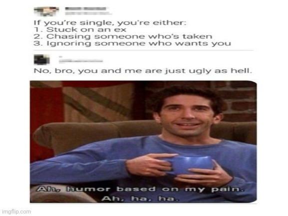 oof | image tagged in single | made w/ Imgflip meme maker