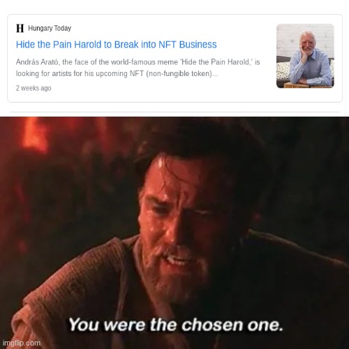 You were supposed to destroy the Sith not join them! | image tagged in you were the chosen one with subtitles s,obi-wan kenobi,revenge of the sith | made w/ Imgflip meme maker