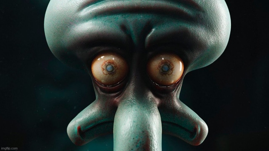 cursed squidward | image tagged in cursed squidward | made w/ Imgflip meme maker