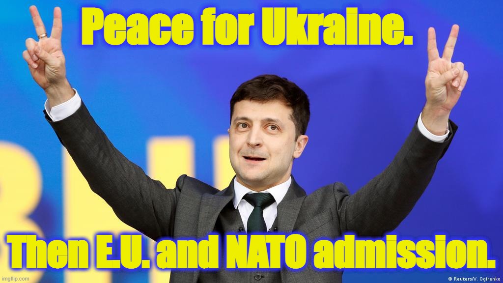 Peace for Ukraine Blank Meme Template