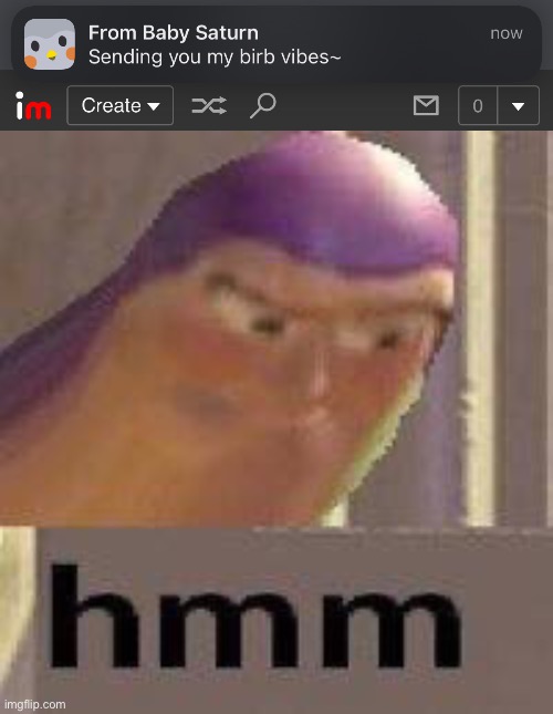 image tagged in buzz lightyear hmm | made w/ Imgflip meme maker