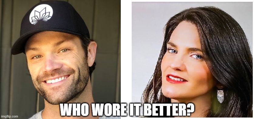 Who wore it better? | WHO WORE IT BETTER? | image tagged in who wore it better,nina jankowicz | made w/ Imgflip meme maker