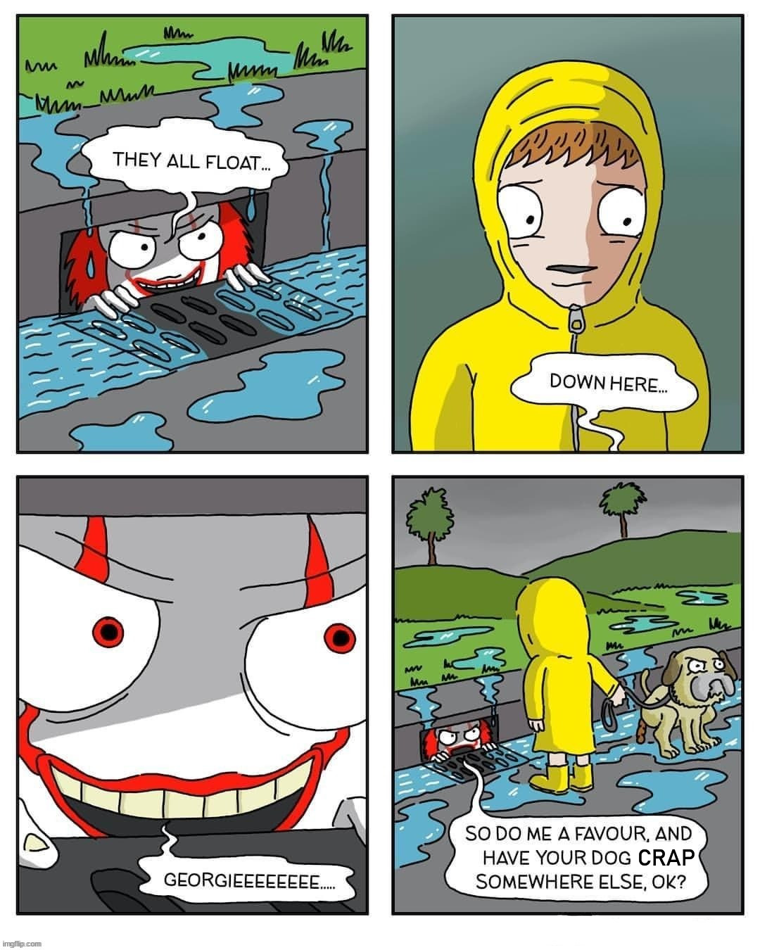 CRAP | image tagged in comics/cartoons | made w/ Imgflip meme maker