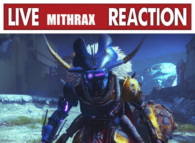 MITHRAX | image tagged in live x reaction | made w/ Imgflip meme maker