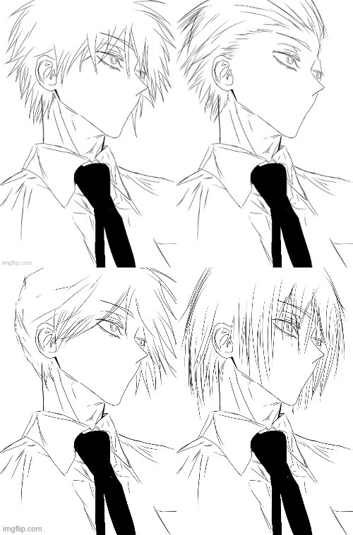 Pick one ( idk I’ve been trying out hair styles | made w/ Imgflip meme maker