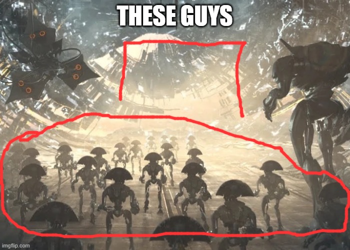 Destiny vex army | THESE GUYS | image tagged in destiny vex army | made w/ Imgflip meme maker