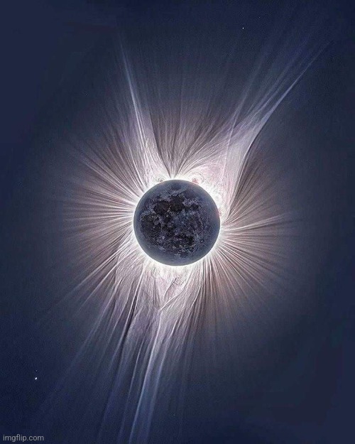 Solar Eclipse (high resolution)Phot credit: Sebatian Voltmer Photography | image tagged in solar eclipse,high resolution,awesome,photography | made w/ Imgflip meme maker