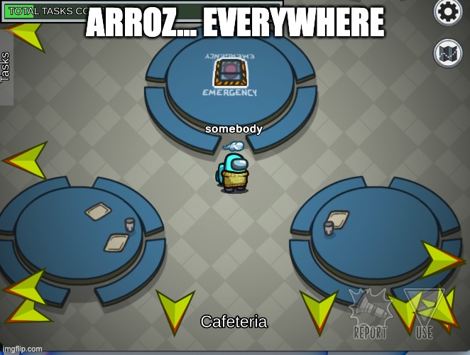 ARROZ... EVERYWHERE | made w/ Imgflip meme maker