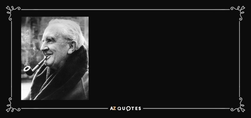 High Quality Tolkien Quote Blank Meme Template
