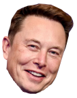 Elon Musk Head Blank Meme Template