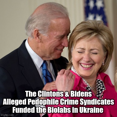 The Clintons & Bidens Alleged Pedophile Crime Syndicates Funded the ...